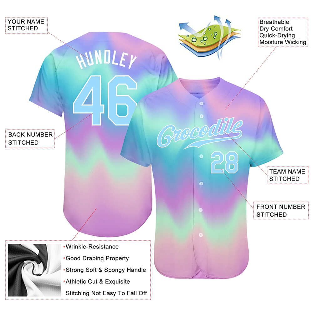 Sublimation Baseball Uniform Jersey Shirts